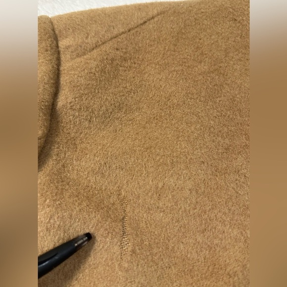 Rag & Bone Wool Tan Camel Hair Peacoat Coat  Size XS or 0 - Picture 15 of 16